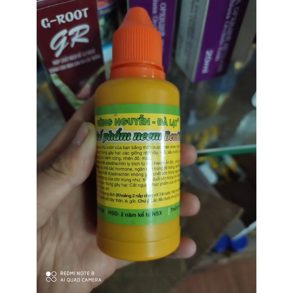 Chế phẩm Neem Oil Hùng Nguyễn Ben 02