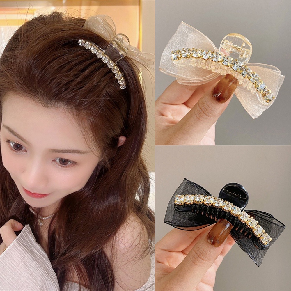 Kẹp Tóc Nơ Hai Mặt Cỡ Nhỏ Thời Trang Mùa Xuân Xinh Xắn Cho Bé Gái