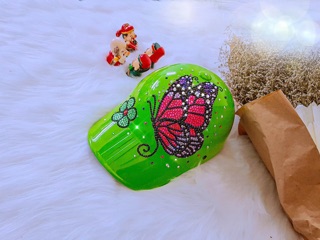 NÓN ĐÍNH ĐÁ HÌNH BƯỚM