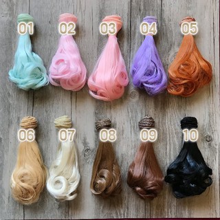 Diy - tóc giả cho búp bê