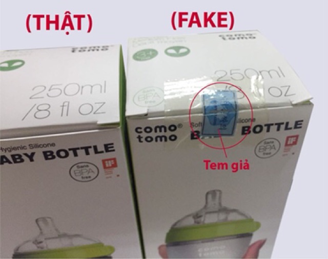 {CHÍNH HÃNG} BÌNH SỮA SILICON COMOTOMO 150ML & 250ML CHÍNH HÃNG