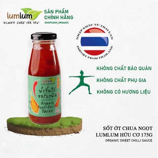 Sốt chấm chua ngọt Thái Lan hữu cơ LUMLUM - Sốt ớt chua ngọt 200g - Shopxanh Organic