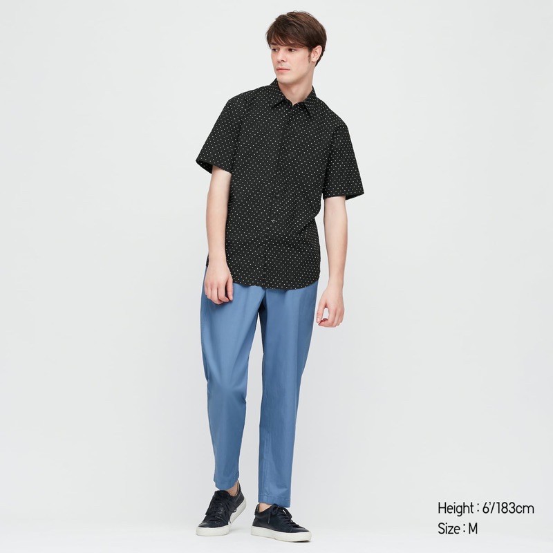 Sơ mi nam cộc tay Uniqlo