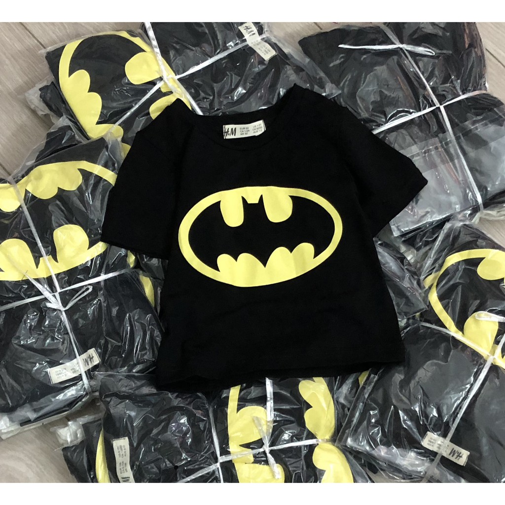 Áo Hm Batman hàng chuẩn xuất dư cho bé trai siêu đẹp