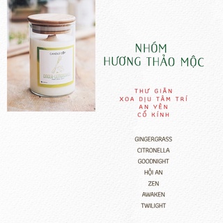 Nến thơm - Hương Gỗ ĐÀ LẠT