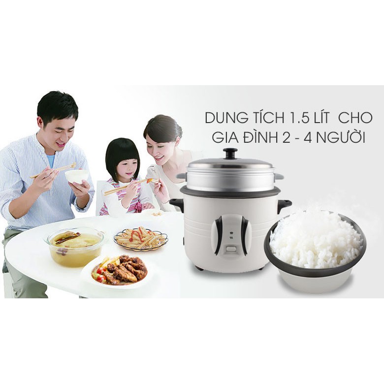 Nồi cơm điện Delites 1.5 lít NCR1502