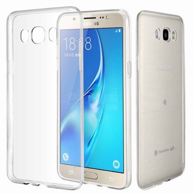 Ốp lưng Silicon trong suốt Samsung J510