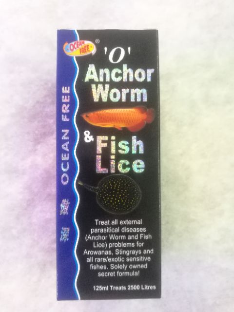 Xử lý rận nước, trùng mỏ neo, ký sinh trùng cho cá