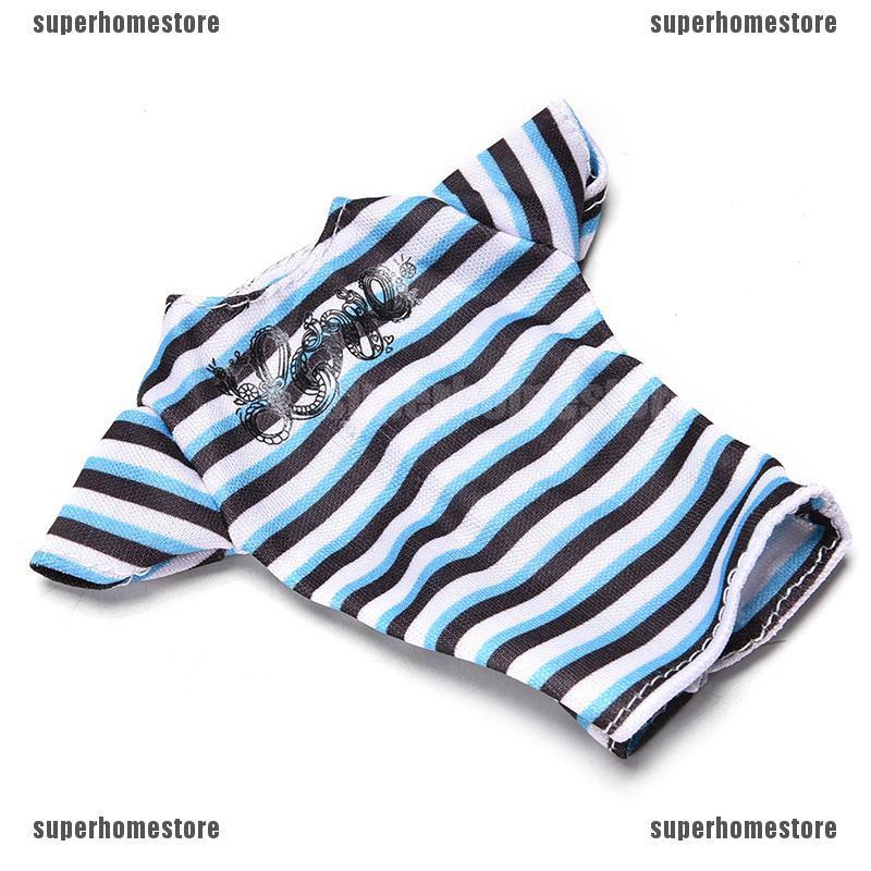 Set Áo Sọc Ngang + Quần Short Thời Trang Cho Búp Bê Ken