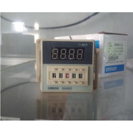 Rơ le thời gian DH48S-1Z DH48S-2Z ( Đã kèm đế) Relay thời gian Timer Công tắc thời gian Bộ hẹn giờ Bộ định thời DH48S