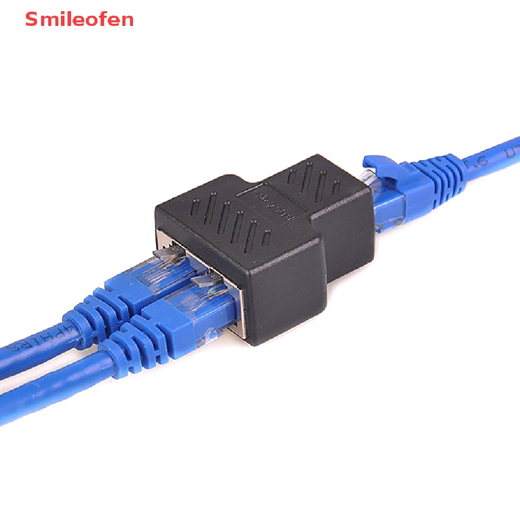 Dây Cáp Chia Mạng Lan RJ45 1 Sang 2 Chiều Nối Cổng Cắm Tiện Dụng Mới