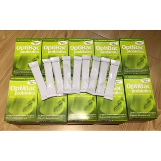 Men vi sinh OPtibac Xanh - trị táo bón cho bé từ 1 tuổi và người lớn