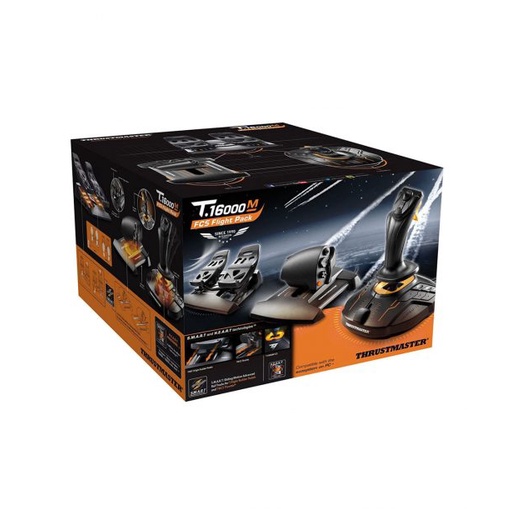 Bộ cần lái máy bay Thrustmaster T.16000M FLIGHT PACK - BH 12 tháng