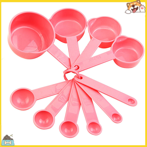 Bộ 10 muỗng đo liều lượng làm bánh tiện lợi
