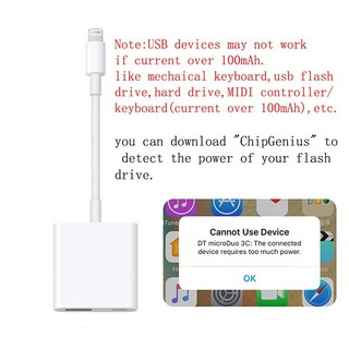 Cáp Chuyển Đổi Lightning to USB 3 Camera