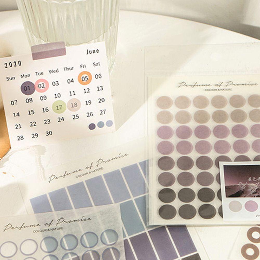 Nhãn Dán Trang Trí Album Ảnh / Điện Thoại Màu Sắc Tự Nhiên