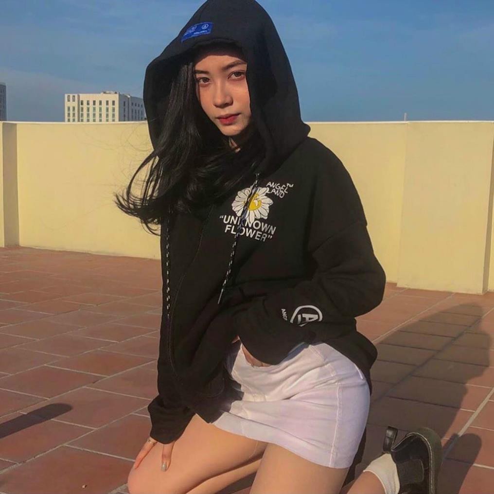 Áo Hoodie Không Xù lông Dành Cho Nam Cho Nữ Có Mũ Chất Nỉ Form rộng in hình Angel Land Đôi Unisex ( Kèm Ảnh Thật)