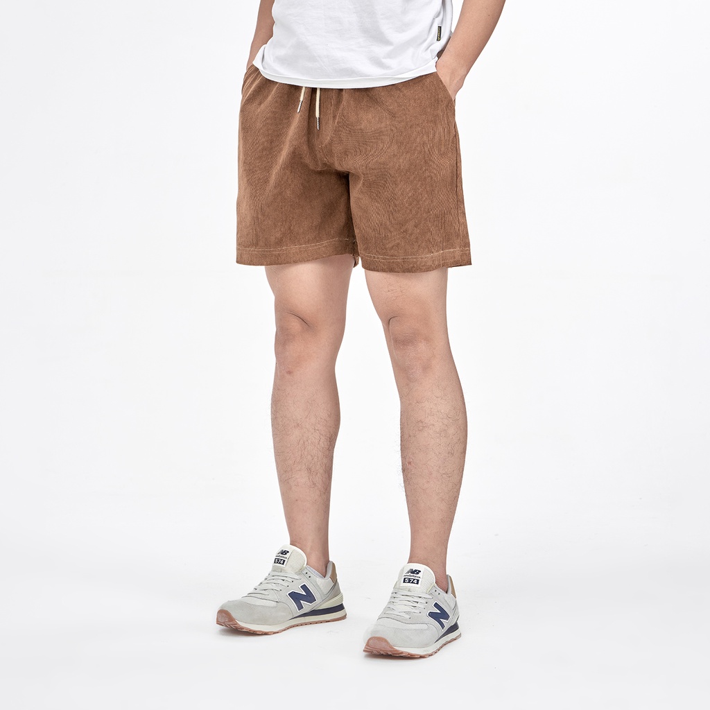 Quần Short Nam Nhung Tăm ROUGH Dáng Cộc Trẻ Trung, Cá Tính