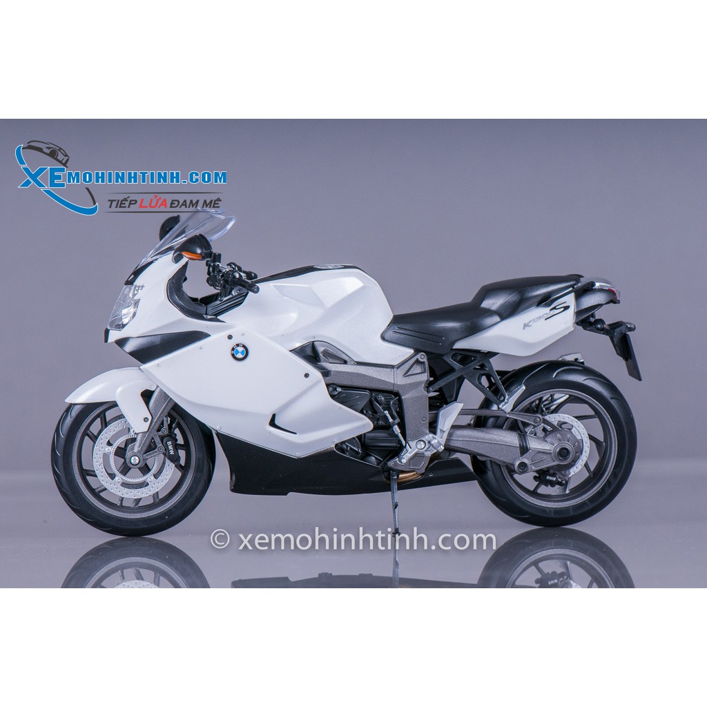 Xe Mô Hình Bmw K1300S 1:10 Welly ( Trắng )