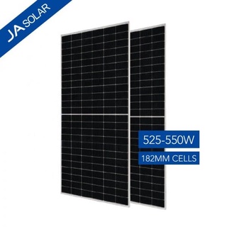 TẤM PIN NĂNG LƯỢNG MẶT TRỜI JA 455W mono - HALF CELL ( Mới) bảo hành vật lý 12 năm hiệu xuất 25 năm