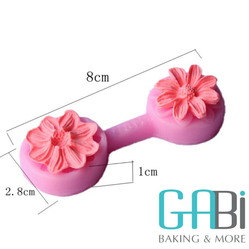 Khuôn fondant silicon hoa đơn