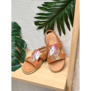 Giày sandal Pony Cat&Jack nâu cho bé gái