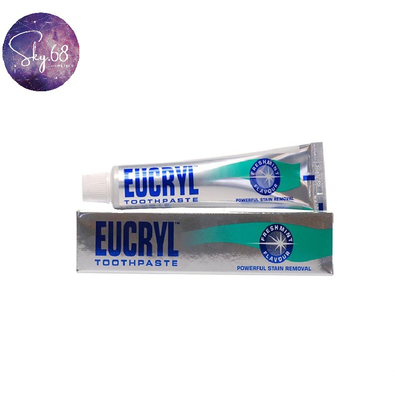 Kem Đánh Trắng Răng Eucryl Toothpaste 50g