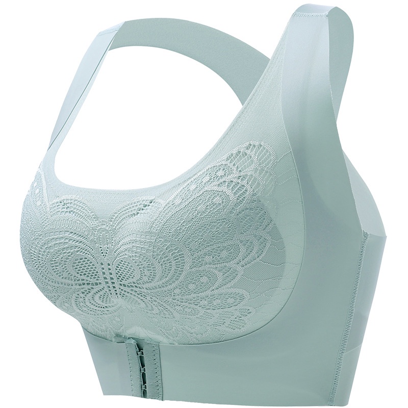 Áo Ngực Hình Cánh Bướm Không Gọng Thép Điều Chỉnh Khóa Trước Không Đường May Thoáng Khí Thoải Mái Cho Nữ @