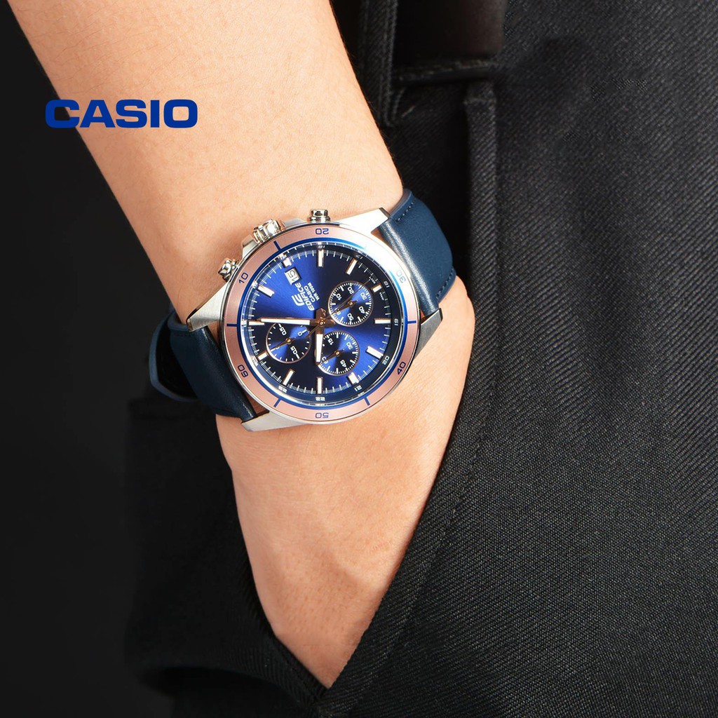 Đồng hồ nam CASIO Edifice EFR-526L-2AVUDF chính hãng - Bảo hành 1 năm, Thay pin miễn phí