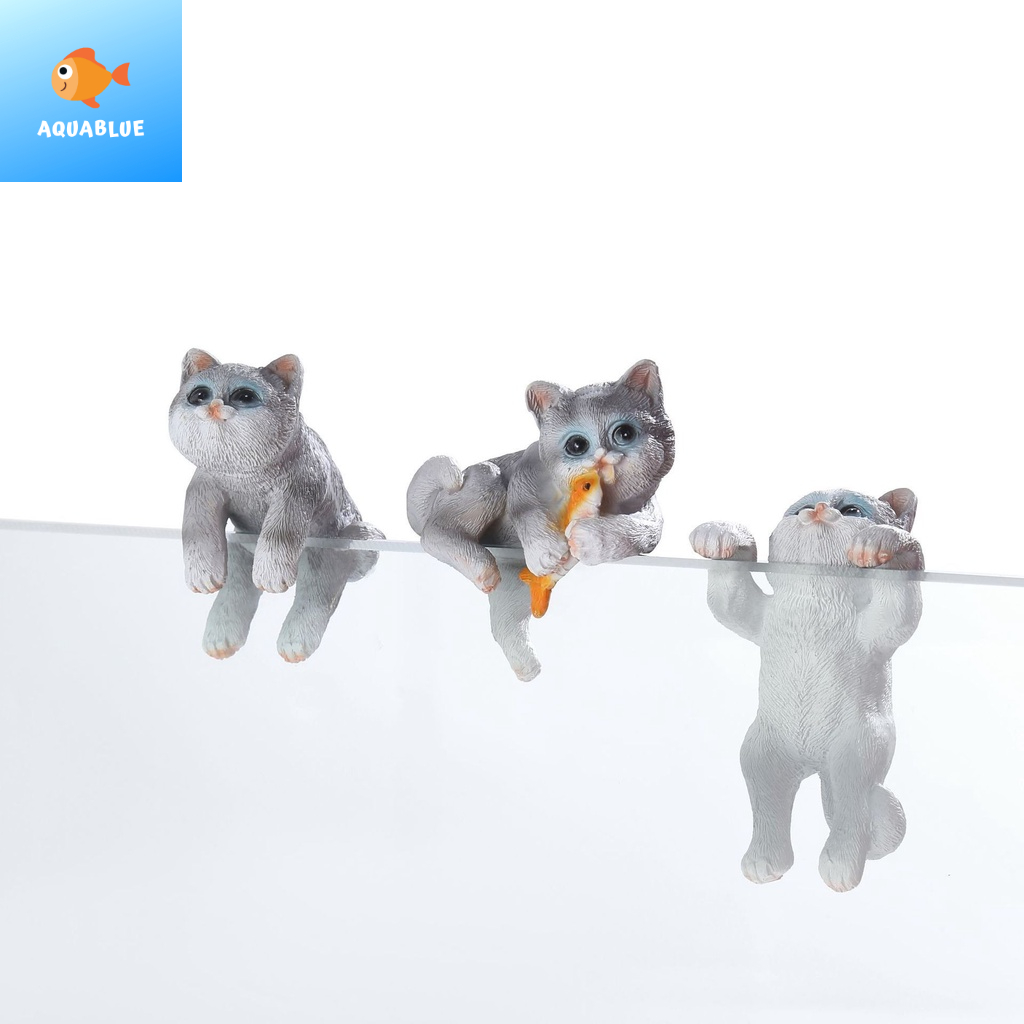 CHÚ MÈO TRANG TRÍ BỂ CÁ CẢNH