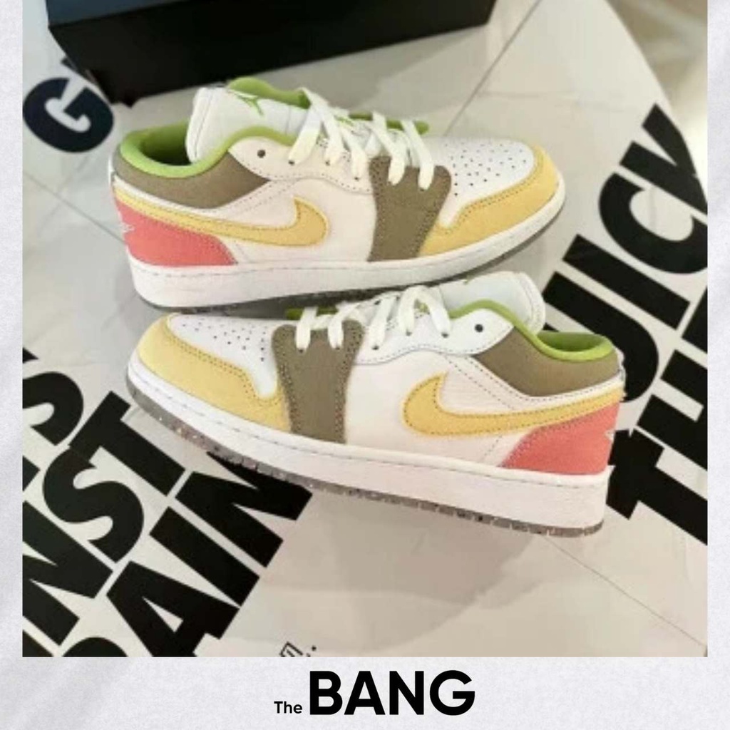 [Chính Hãng] Giày Air JD 1 Low, JD cổ thấp authentic, giày nam jordan cổ thấp màu đen,đỏ, navy, hồng, xám
