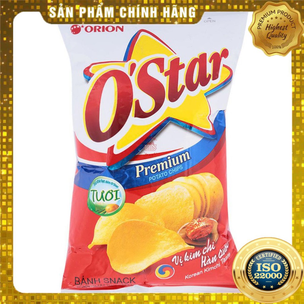 [ Yams Mart ] Snack O'STAR Vị Kim Chi 90G
