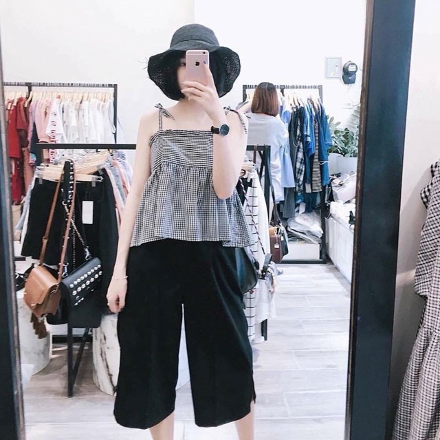 ÁO 2 DÂY KẺ BABYDOLL SIÊU PHẨM MÙA HÈ | BigBuy360 - bigbuy360.vn