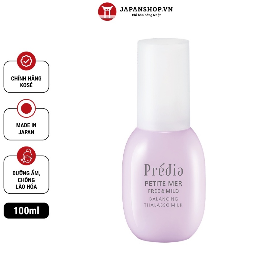 Sữa Dưỡng Cân Bằng Độ Ẩm Làm Mịn Và Săn Chắc Da Cao Cấp Nhật Bản Kosé Prédia 100ml