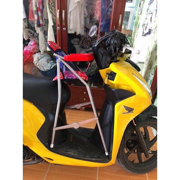 Ghế ngồi xe tay ga sử dụng chung cho xe Vision - Mio - Click - Vario - Luvias - Janus, GHẾ GA XẾP GẤP GỌN