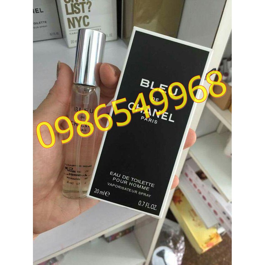 Nước hoa nam Bl.eeuu Dee Chan.eell  20ml đẹp