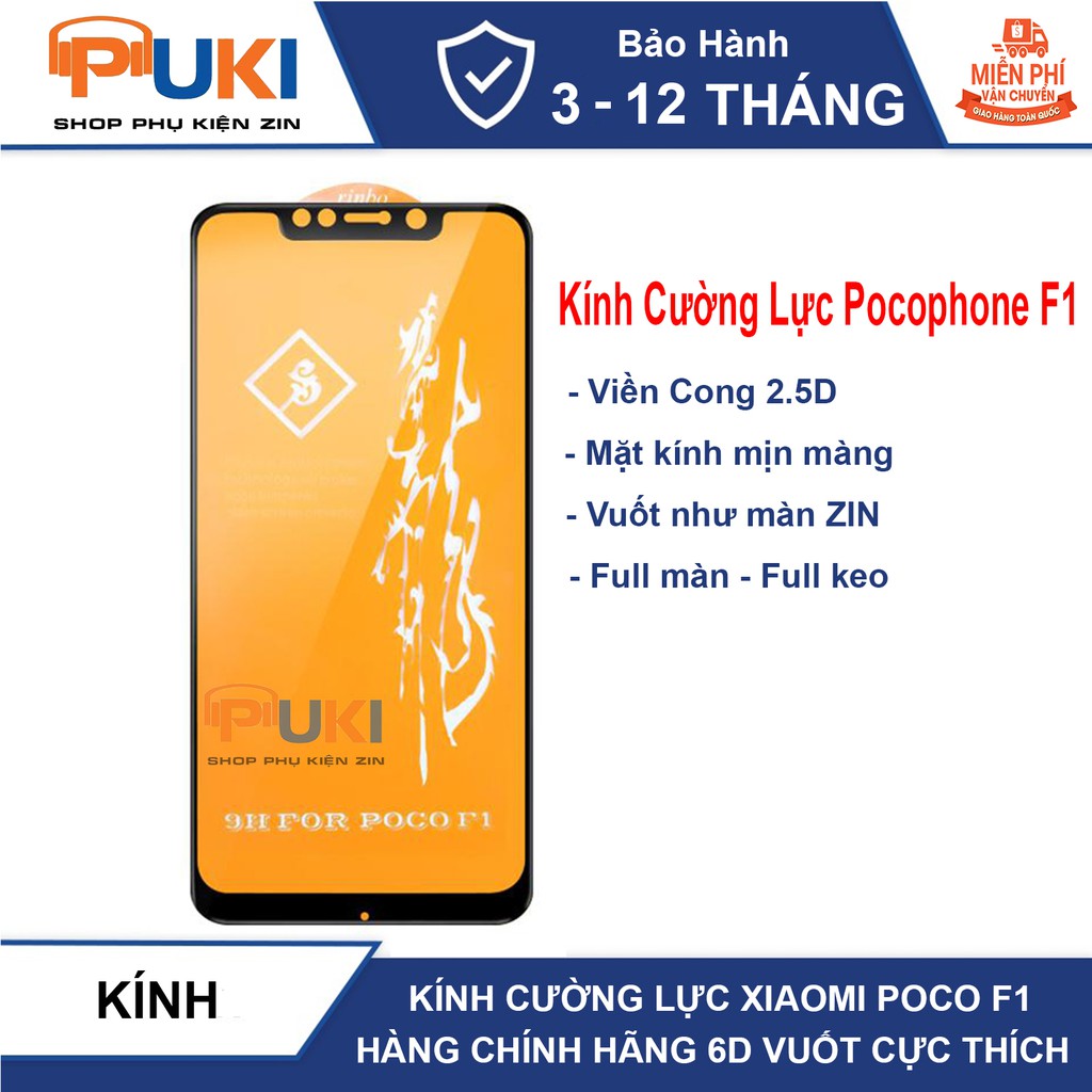 Kính Cường Lực Full Màn Hình, Full Keo 6D thế hệ mới