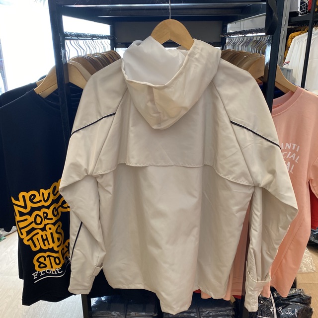 Áo khoác dù trơn sọc 2 lớp unisex form rộng phong cách hàn quốc đẹp | HD2000SHOP | BigBuy360 - bigbuy360.vn