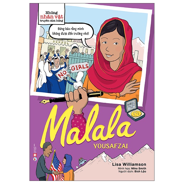Sách - Những Nhân Vật Truyền Cảm Hứng - Malala Yousafzai - 8935210301932