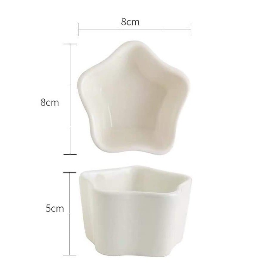 Bát ăn dặm hình ngôi sao ( nhiều màu )