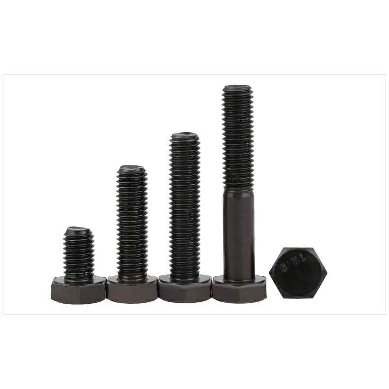 Bu Long M12x30mm, 40mm, 50mm, 60mm Thép Đen Tốt