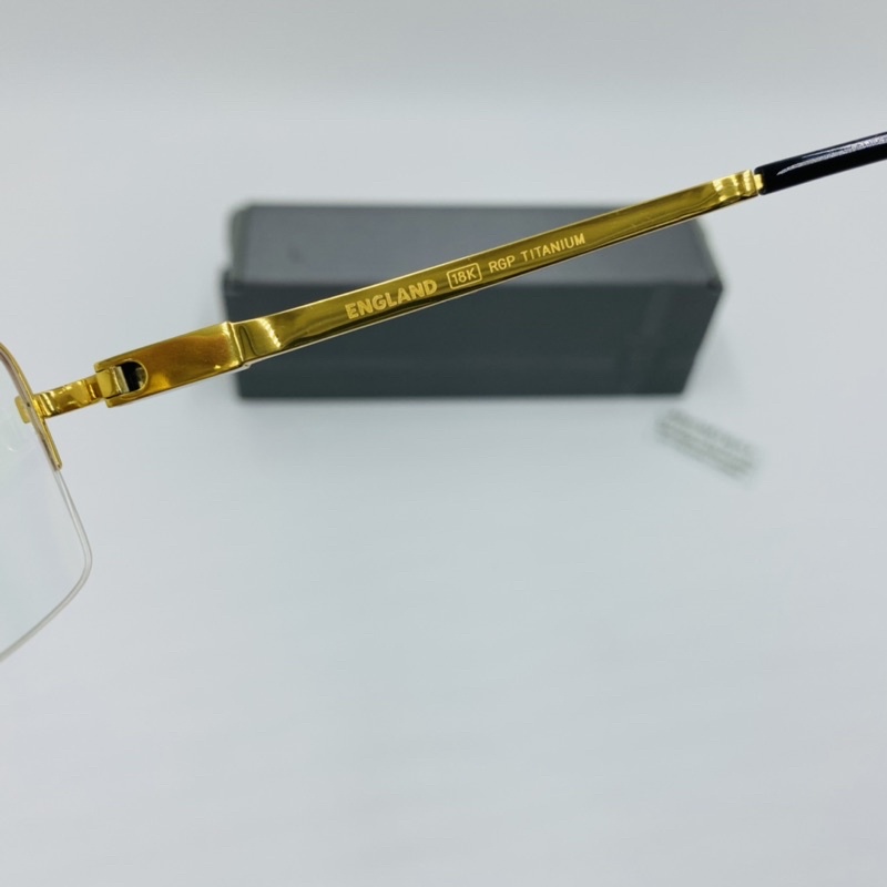 Gọng kính ENGLAND titanium mạ vàng 18k cao cấp