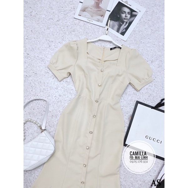 🤞TOP BÁN CHẠY🤞VÁY TAY BỒNG ĐUÔI CÁ CÚC NGỌC