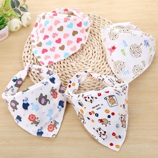 Yếm quàng cổ cho bé 2 lớp vải cotton