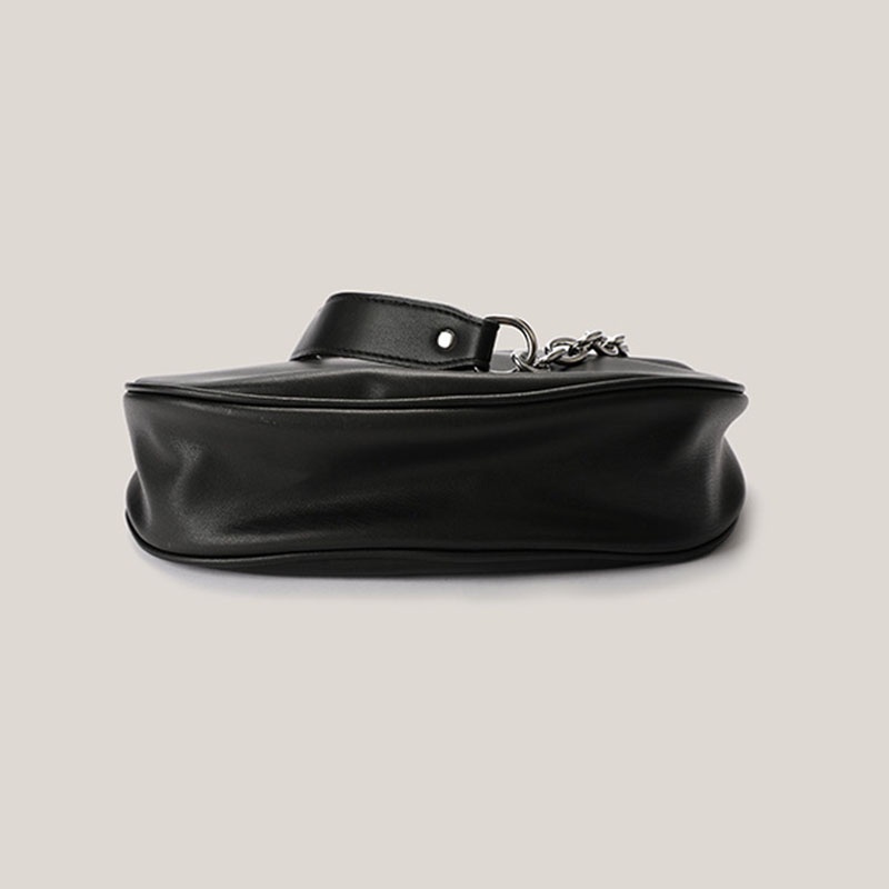 Túi xách IELGY dây xích dày nửa vòng tròn cho nữ