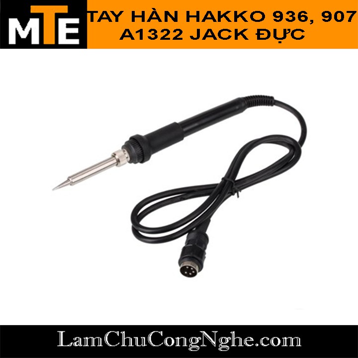 Tay hàn HAKKO 936 907 lõi hàn A1322 ( giắc đực)