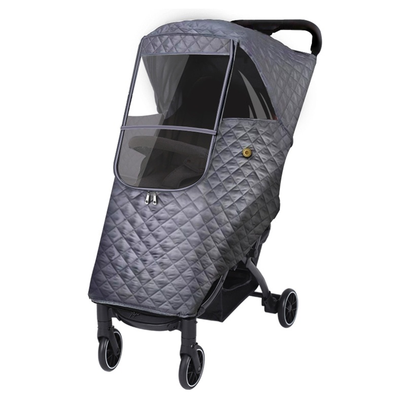 Vỏ Bọc Xe Đẩy Em Bé Chất Liệu Dày Dặn Chống Thấm Nước Mưa / Bụi Bẩn Tiện