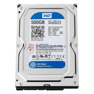 Ổ Cứng PC WD Blue 500G /16MB/7200rpm/3.5 SATA (500GB)