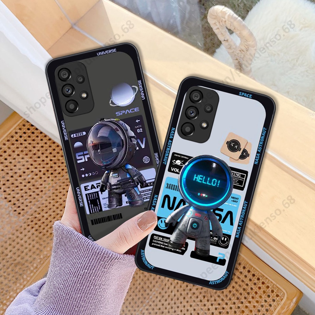 Ốp lưng Samsung A13 / A23 / A33 / A53 / A73 5G hình người máy, robot nasa đáng yêu dễ thương