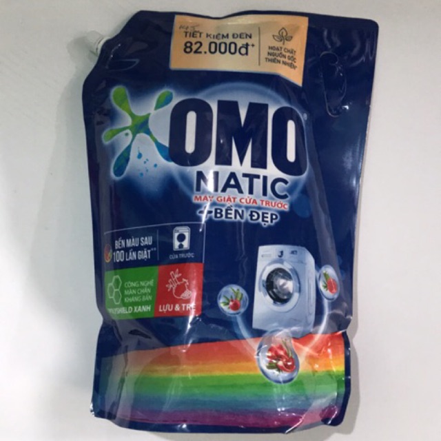 Túi nước giặt OMO matic cửa trước 3,7Kg